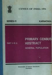 CENSUS OF INDIA 1991.